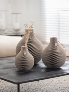iconic home vase sphere 3 set cozy greige 1
